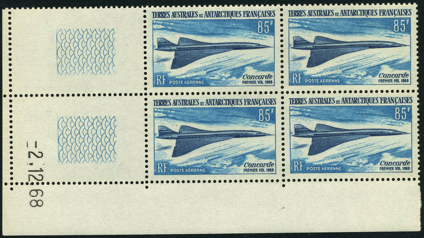 Lot 2718 - t.a.a.f. poste aerienne -  Francois Feldman F.C.N.P François FELDMAN sale #122
