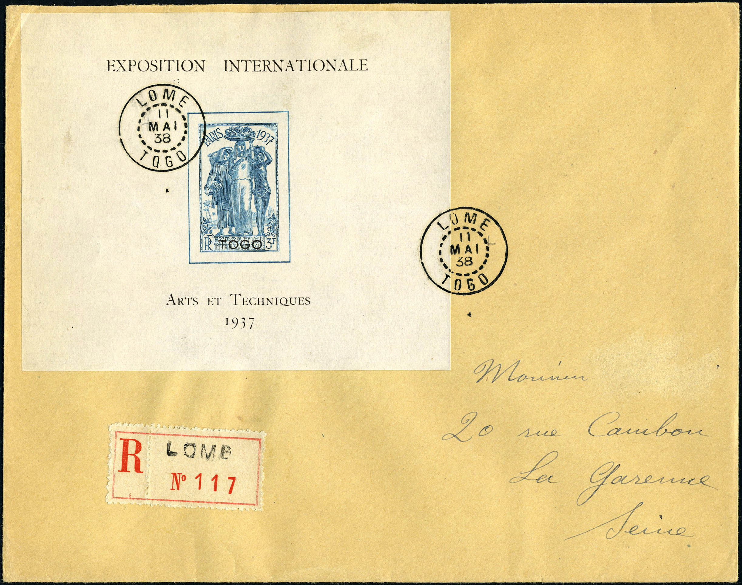 Lot 2737 - togo BLOCS & FEUILLETS - Francois Feldman F.C.N.P François FELDMAN sale #122 Lot 2737 - togo BLOCS & FEUILLETS - Francois Feldman F.C.N.P François FELDMAN sale #122