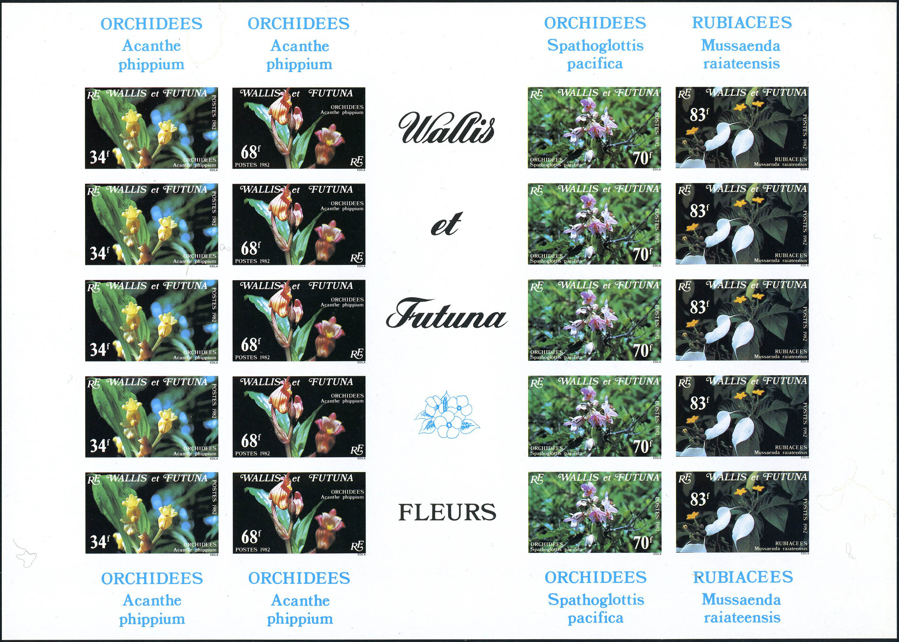 Lot 2781 - WALLIS & FUTUNA - Francois Feldman F.C.N.P François FELDMAN sale #122 Lot 2781 - WALLIS & FUTUNA - Francois Feldman F.C.N.P François FELDMAN sale #122