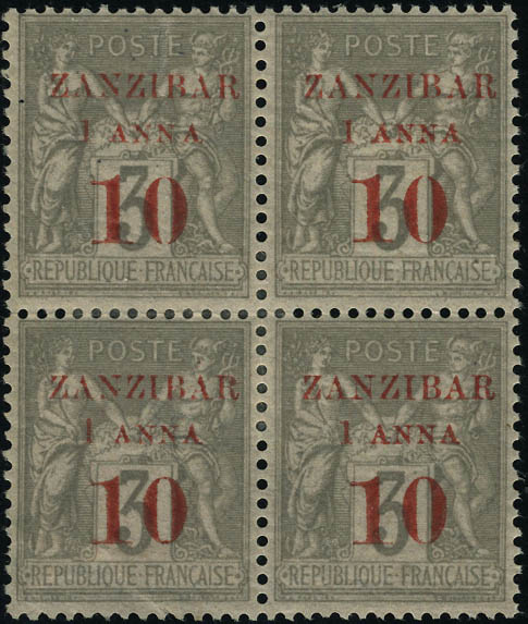 Lot 2795 - zanzibar  -  Francois Feldman F.C.N.P François FELDMAN sale #122