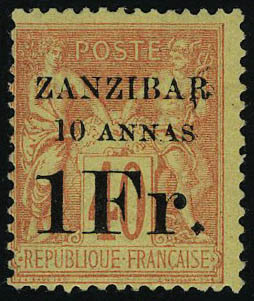 Lot 2796 - zanzibar  -  Francois Feldman F.C.N.P François FELDMAN sale #122