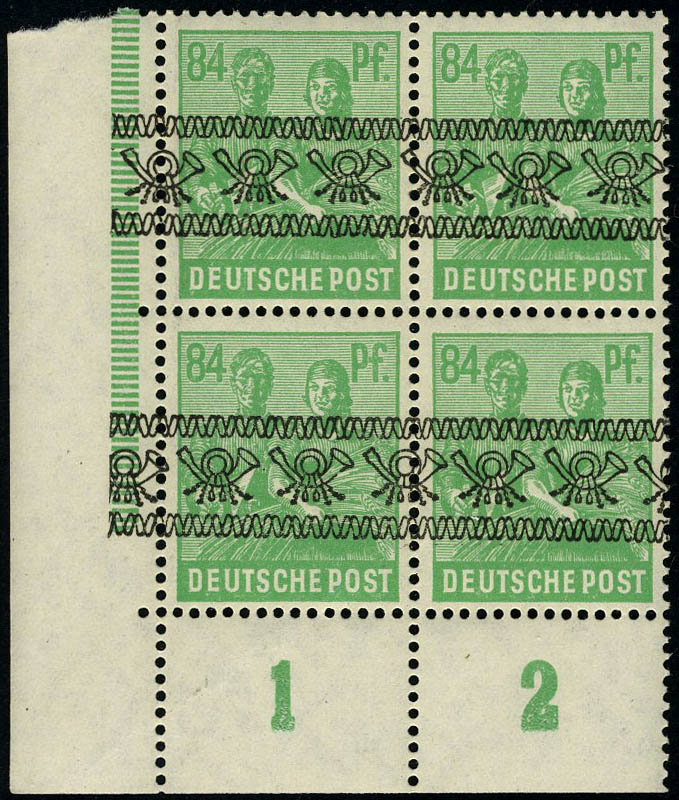 Lot 2824 - allemagne (bizone)  -  Francois Feldman F.C.N.P François FELDMAN sale #122