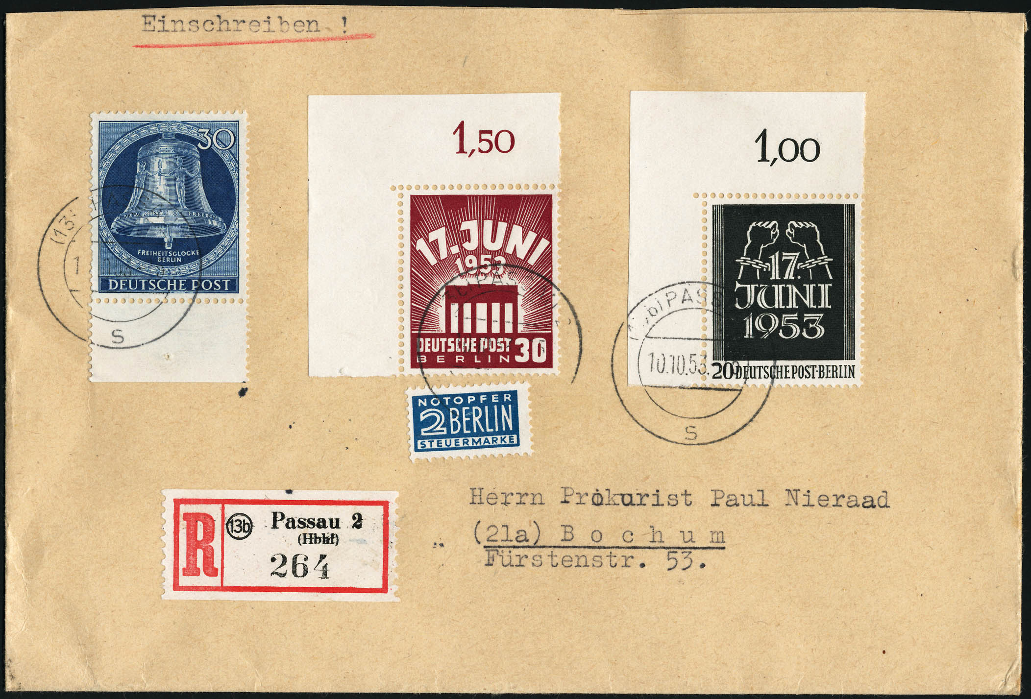 Lot 2853 - allemagne (berlin) - Francois Feldman F.C.N.P François FELDMAN sale #122 Lot 2853 - allemagne (berlin) - Francois Feldman F.C.N.P François FELDMAN sale #122