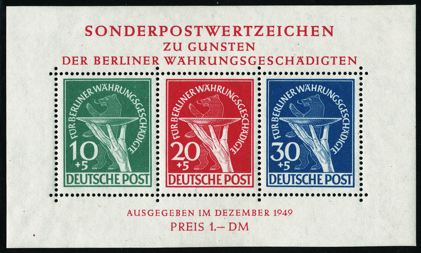Lot 2855 - allemagne (berlin) BLOCS & FEUILLETS - Francois Feldman F.C.N.P François FELDMAN sale #122 Lot 2855 - allemagne (berlin) BLOCS & FEUILLETS - Francois Feldman F.C.N.P François FELDMAN sale #122