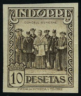 Lot 2863 - andorre espagnol - Francois Feldman F.C.N.P François FELDMAN sale #122 Lot 2863 - andorre espagnol - Francois Feldman F.C.N.P François FELDMAN sale #122