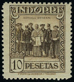 Lot 2864 - andorre espagnol - Francois Feldman F.C.N.P François FELDMAN sale #122 Lot 2864 - andorre espagnol - Francois Feldman F.C.N.P François FELDMAN sale #122