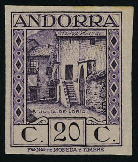 Lot 2865 - andorre espagnol - Francois Feldman F.C.N.P François FELDMAN sale #122 Lot 2865 - andorre espagnol - Francois Feldman F.C.N.P François FELDMAN sale #122