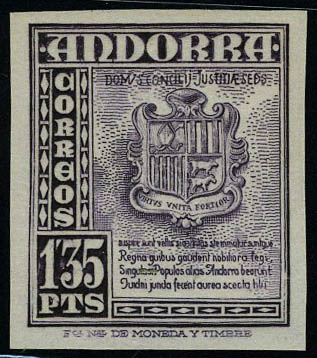 Lot 2870 - andorre espagnol - Francois Feldman F.C.N.P François FELDMAN sale #122 Lot 2870 - andorre espagnol - Francois Feldman F.C.N.P François FELDMAN sale #122