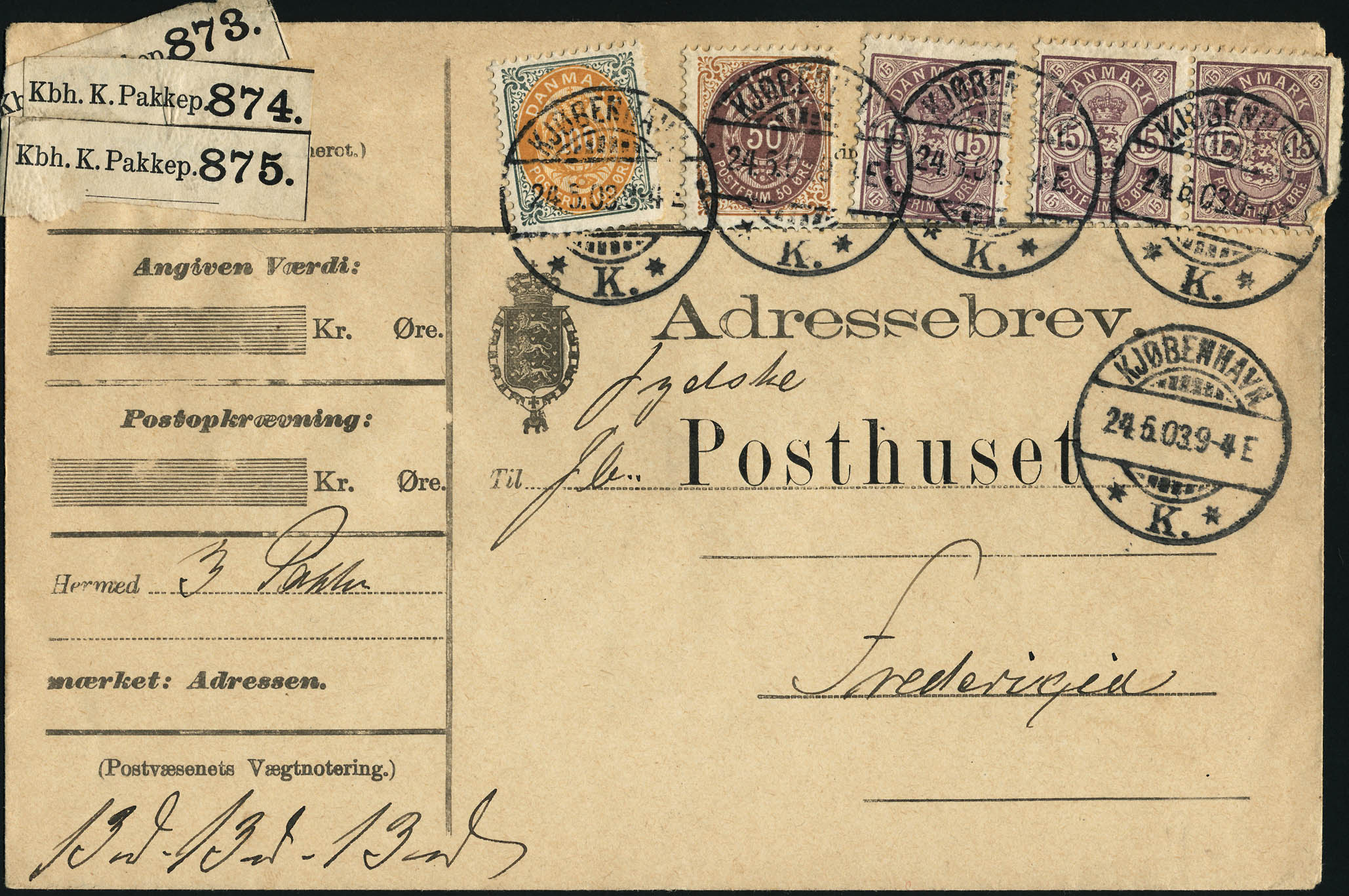 Lot 2916 - danemark  -  Francois Feldman F.C.N.P François FELDMAN sale #122