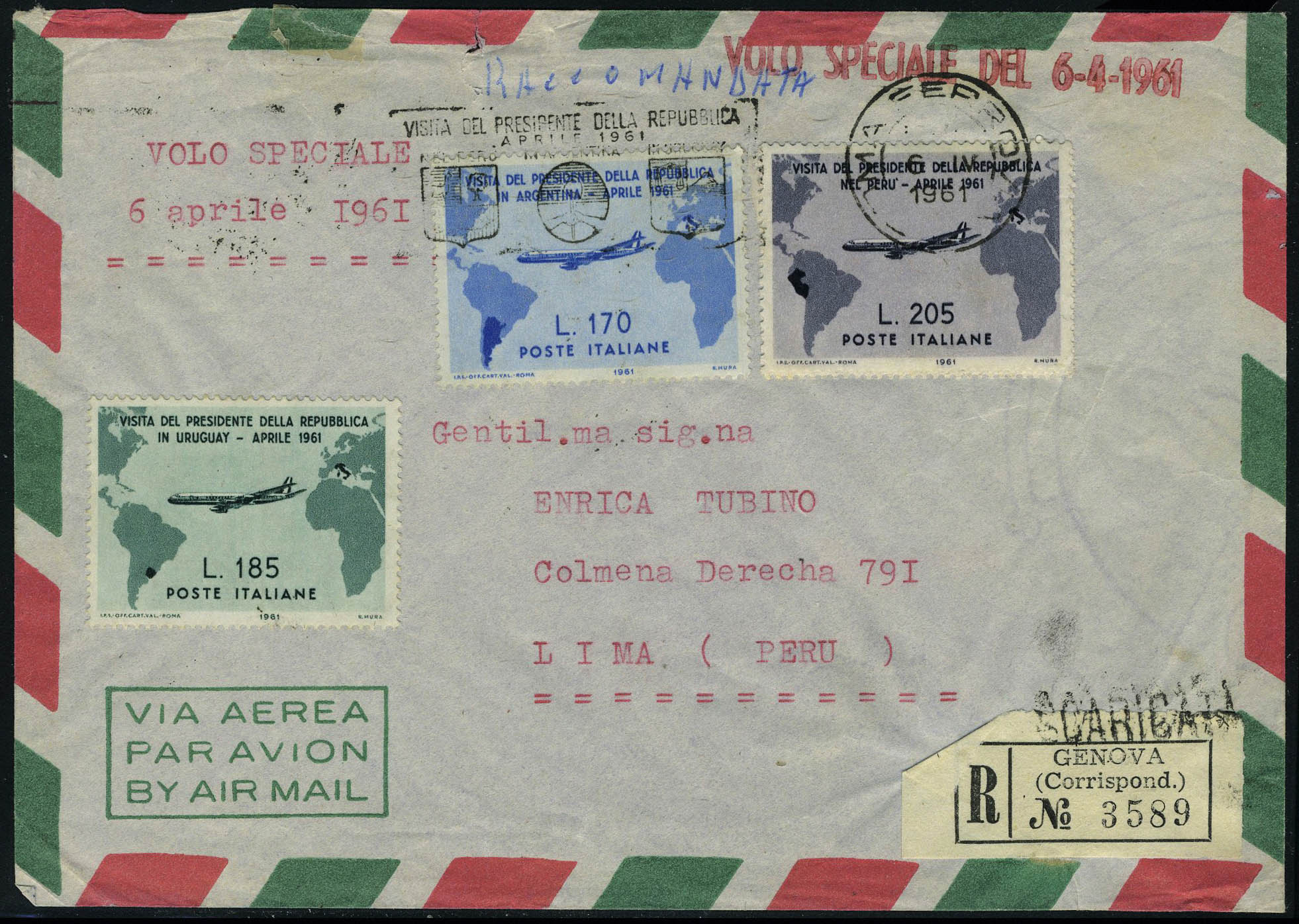 Lot 3011 - italie  -  Francois Feldman F.C.N.P François FELDMAN sale #122
