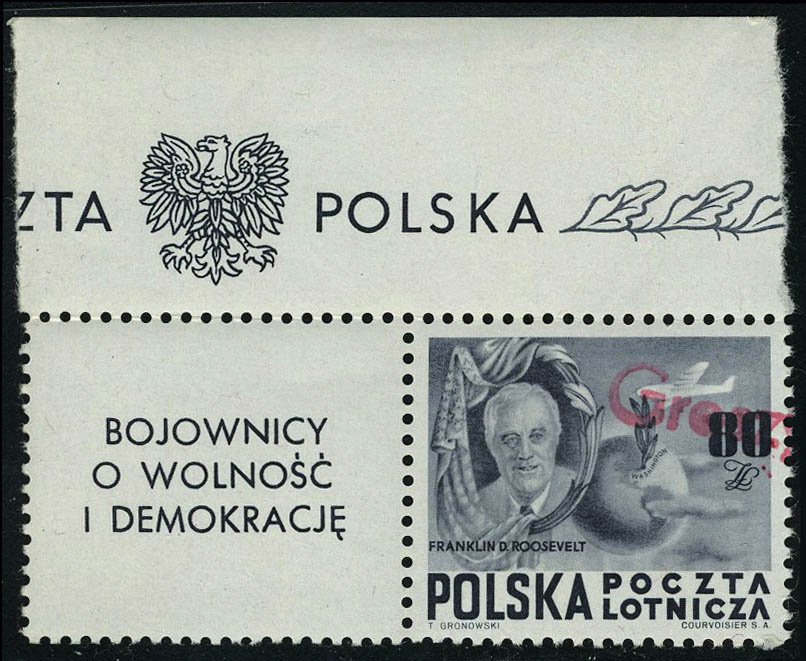 Lot 3081 - pologne poste aerienne -  Francois Feldman F.C.N.P François FELDMAN sale #122