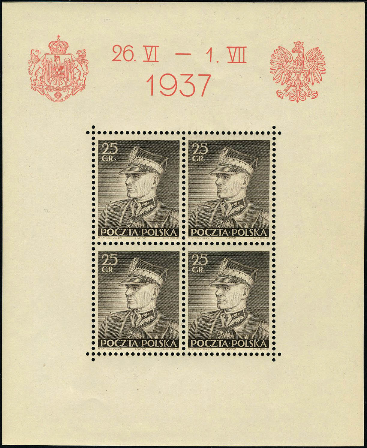 Lot 3082 - pologne BLOCS & FEUILLETS -  Francois Feldman F.C.N.P François FELDMAN sale #122
