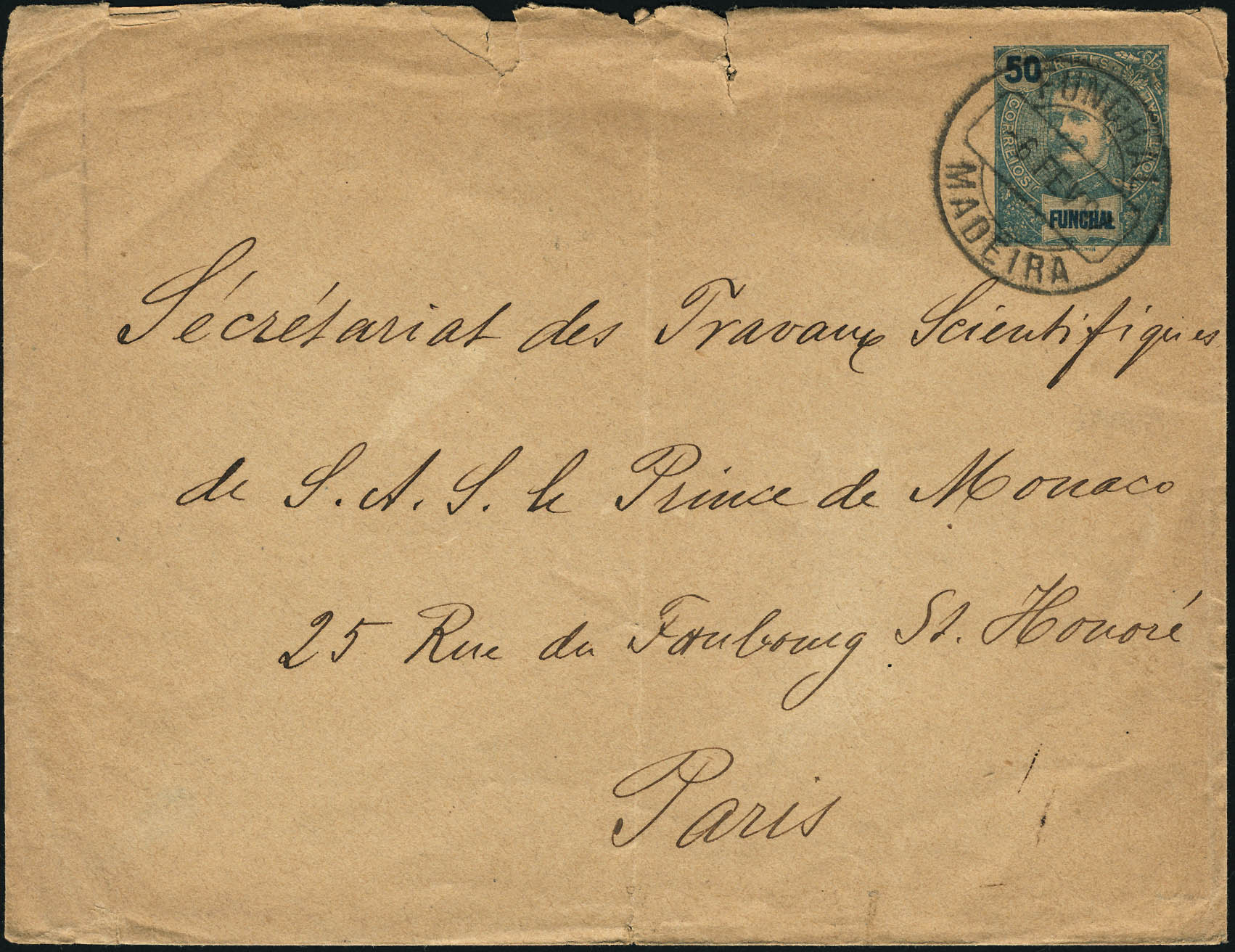 Lot 3087 - funchal  -  Francois Feldman F.C.N.P François FELDMAN sale #122