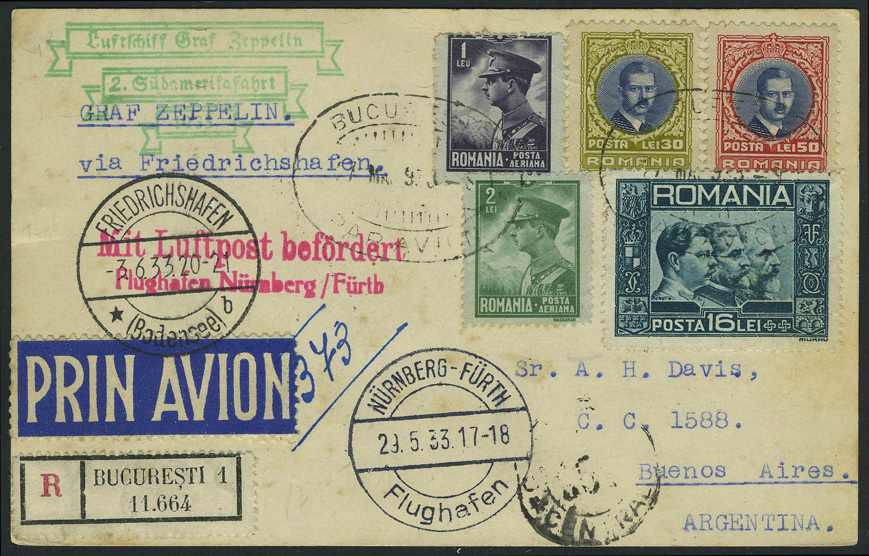 Lot 3091 - roumanie poste aerienne - Francois Feldman F.C.N.P François FELDMAN sale #122 Lot 3091 - roumanie poste aerienne - Francois Feldman F.C.N.P François FELDMAN sale #122