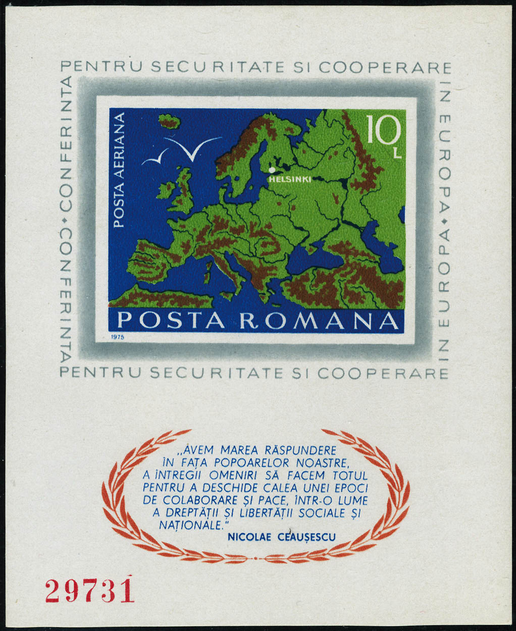Lot 3106 - roumanie BLOCS & FEUILLETS - Francois Feldman F.C.N.P François FELDMAN sale #122 Lot 3106 - roumanie BLOCS & FEUILLETS - Francois Feldman F.C.N.P François FELDMAN sale #122