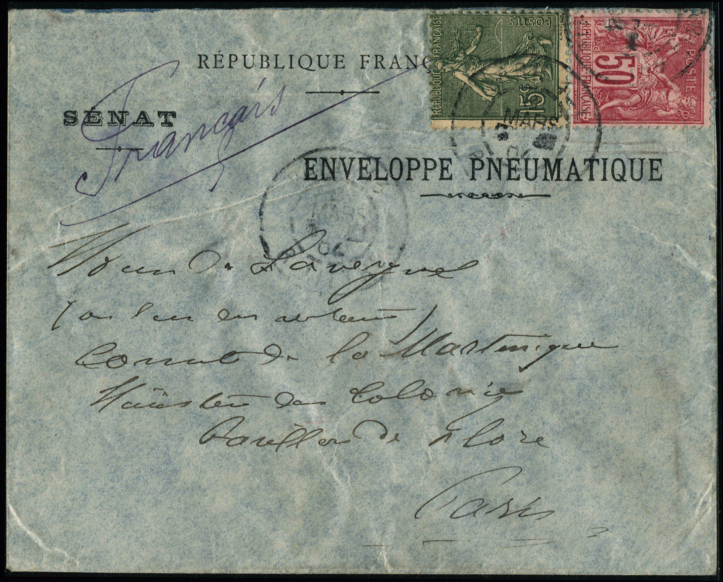 Lot 320 - France 3.eme.republique - Francois Feldman F.C.N.P François FELDMAN sale #122 Lot 320 - France 3.eme.republique - Francois Feldman F.C.N.P François FELDMAN sale #122