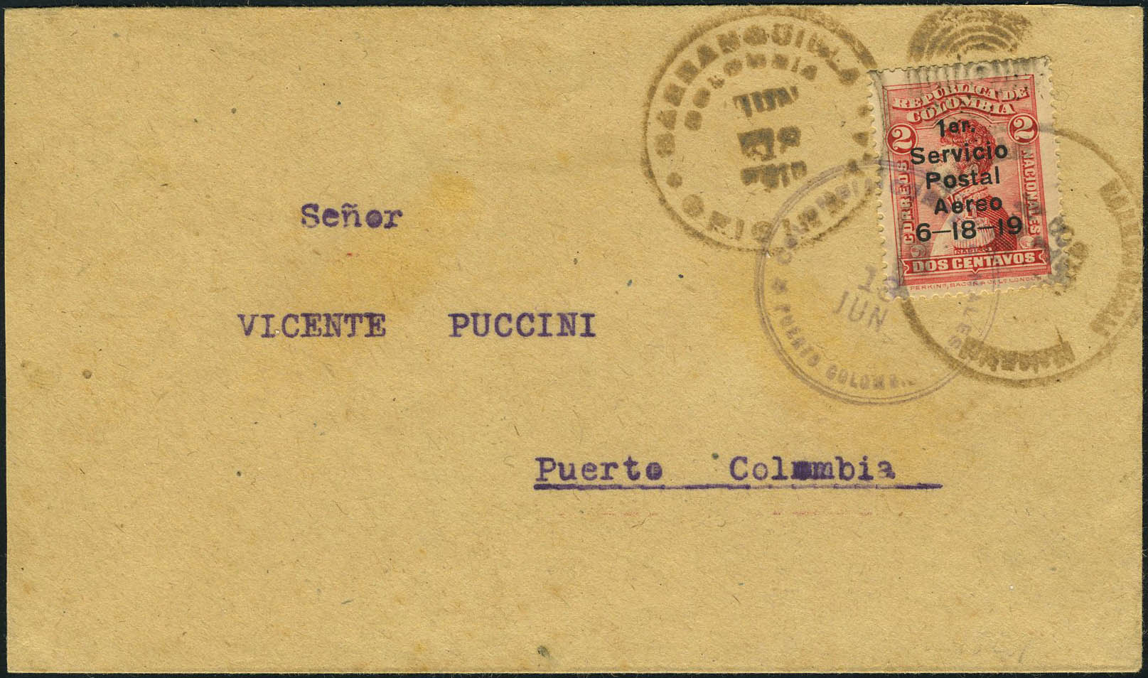Lot 3266 - colombie poste aerienne - Francois Feldman F.C.N.P François FELDMAN sale #122 Lot 3266 - colombie poste aerienne - Francois Feldman F.C.N.P François FELDMAN sale #122