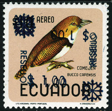 Lot 3316 - equateur poste aerienne -  Francois Feldman F.C.N.P François FELDMAN sale #122