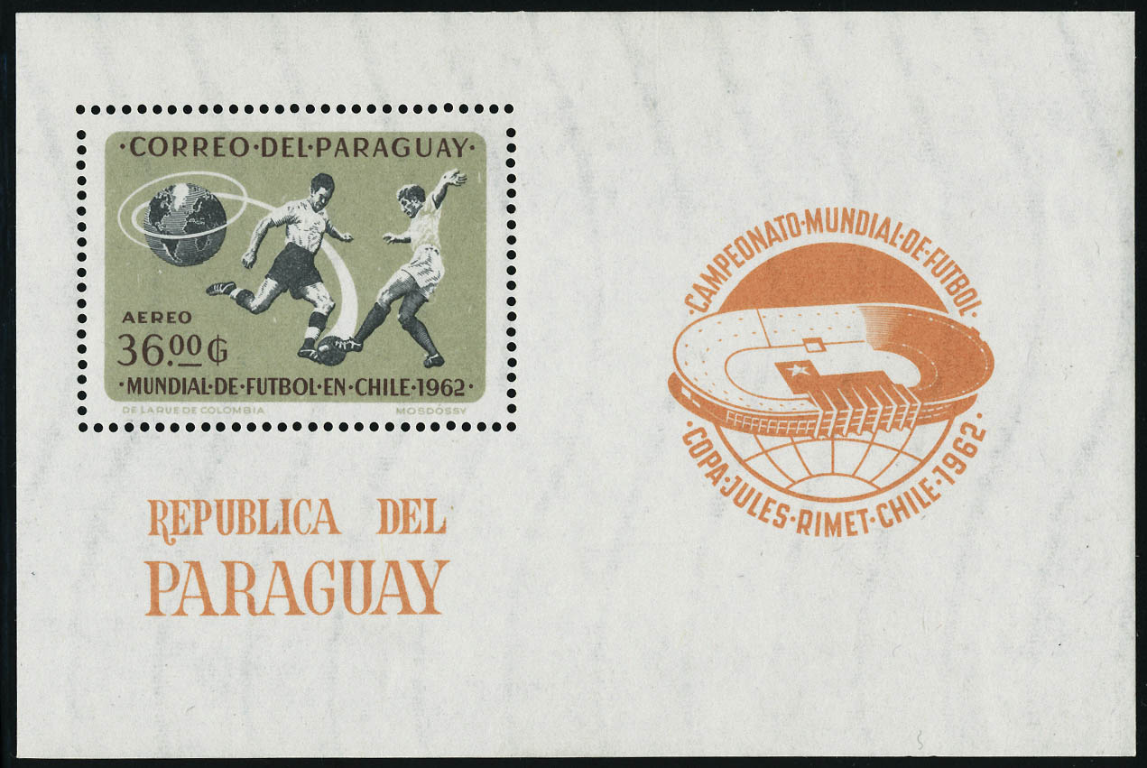 Lot 3469 - Paraguay - Francois Feldman F.C.N.P François FELDMAN sale #122 Lot 3469 - Paraguay - Francois Feldman F.C.N.P François FELDMAN sale #122