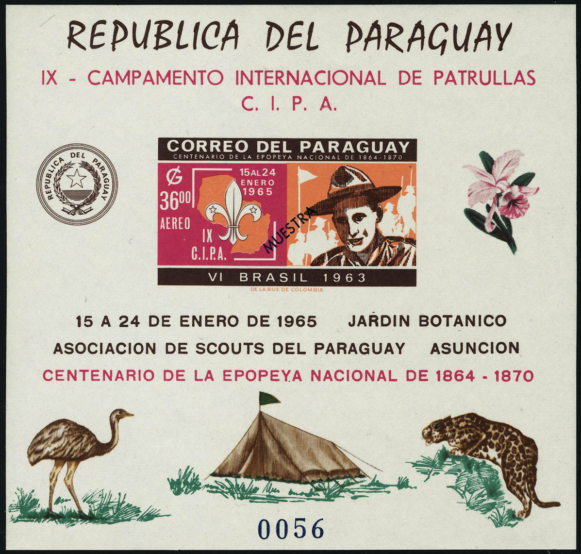 Lot 3477 - Paraguay - Francois Feldman F.C.N.P François FELDMAN sale #122 Lot 3477 - Paraguay - Francois Feldman F.C.N.P François FELDMAN sale #122