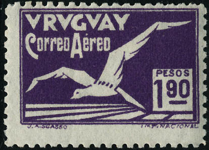 Lot 3524 - Uruguay poste aerienne - Francois Feldman F.C.N.P François FELDMAN sale #122 Lot 3524 - Uruguay poste aerienne - Francois Feldman F.C.N.P François FELDMAN sale #122