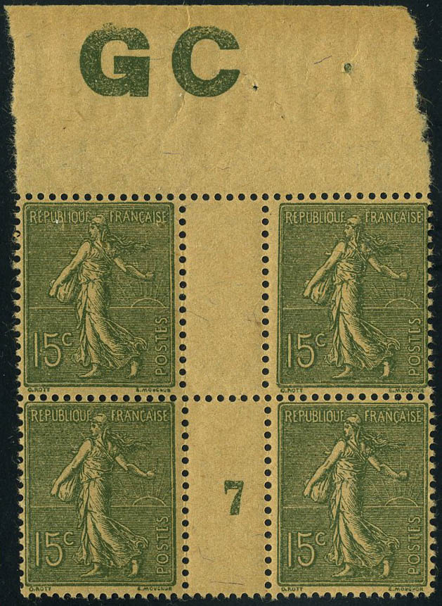 Lot 383 - France a partir de 1900 - Francois Feldman F.C.N.P François FELDMAN sale #122 Lot 383 - France a partir de 1900 - Francois Feldman F.C.N.P François FELDMAN sale #122