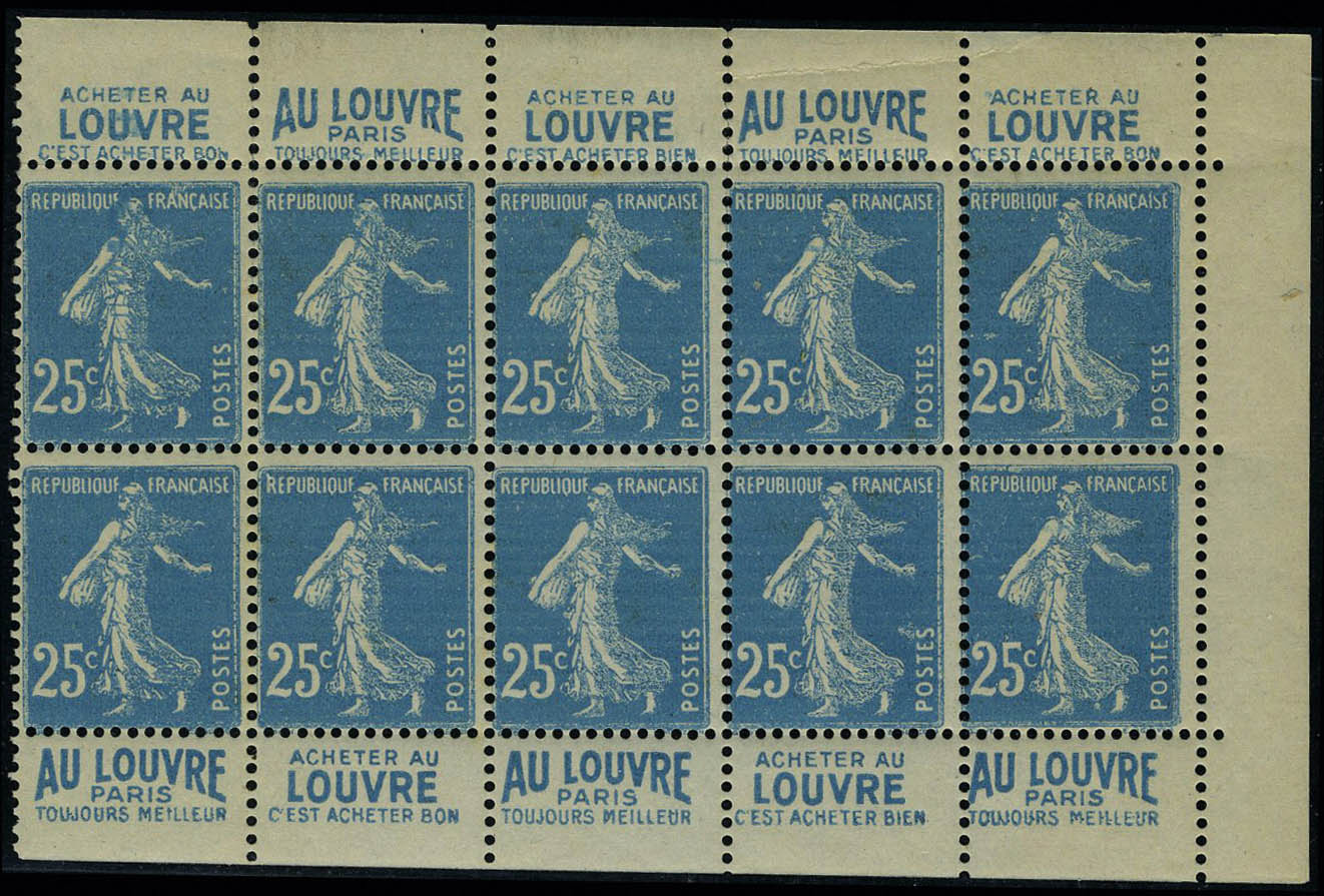 Lot 408 - France a partir de 1900 - Francois Feldman F.C.N.P François FELDMAN sale #122 Lot 408 - France a partir de 1900 - Francois Feldman F.C.N.P François FELDMAN sale #122