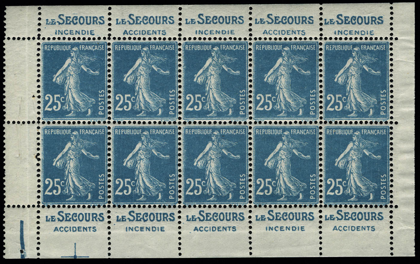 Lot 413 - France a partir de 1900 - Francois Feldman F.C.N.P François FELDMAN sale #122 Lot 413 - France a partir de 1900 - Francois Feldman F.C.N.P François FELDMAN sale #122