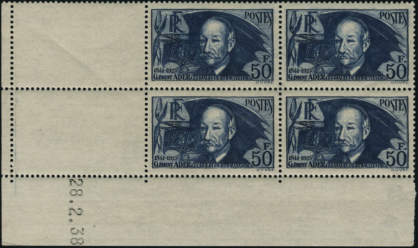 Lot 598 - France a partir de 1900 -  Francois Feldman F.C.N.P François FELDMAN sale #122