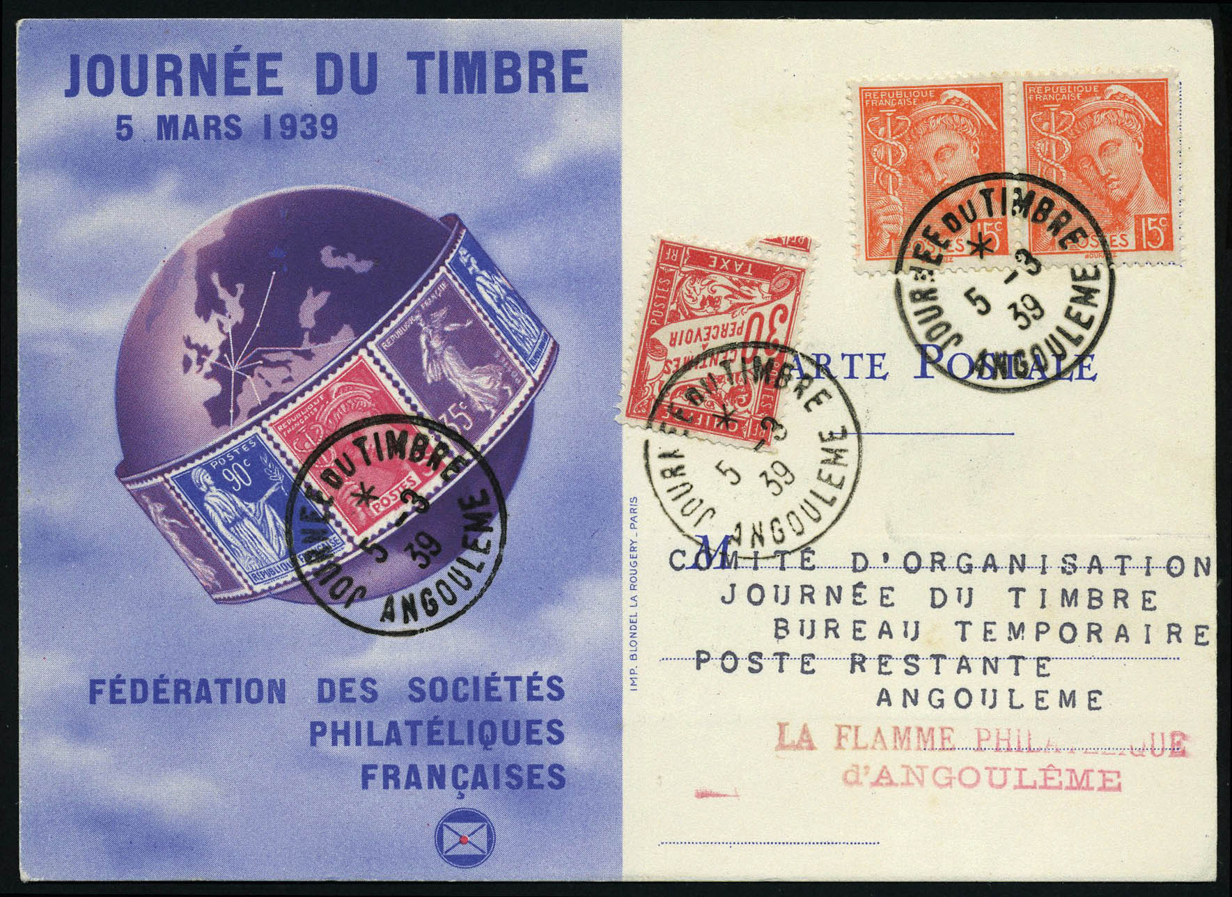 Lot 603 - France a partir de 1900 -  Francois Feldman F.C.N.P François FELDMAN sale #122