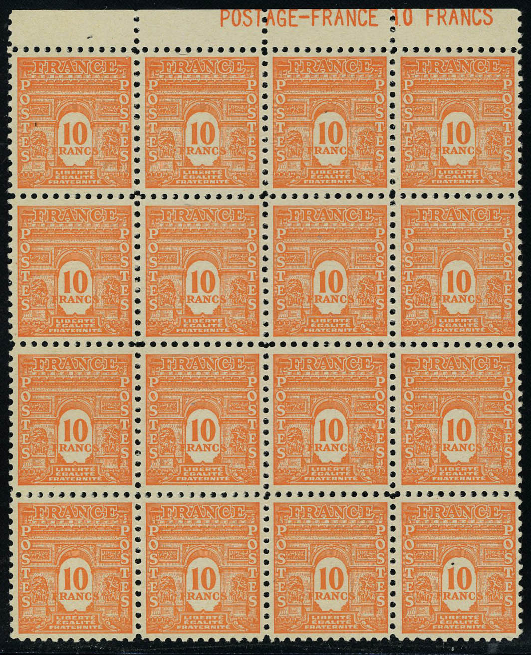 Lot 634 - France a partir de 1900 -  Francois Feldman F.C.N.P François FELDMAN sale #122