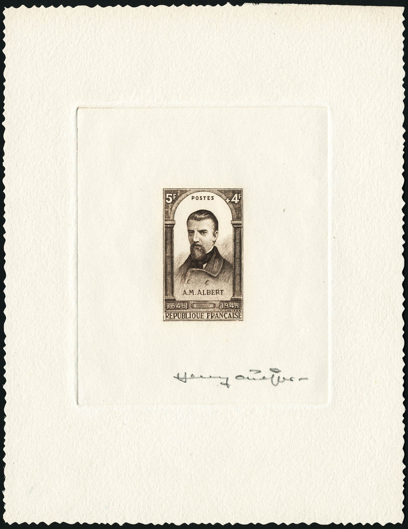 Lot 649 - France a partir de 1900 -  Francois Feldman F.C.N.P François FELDMAN sale #122