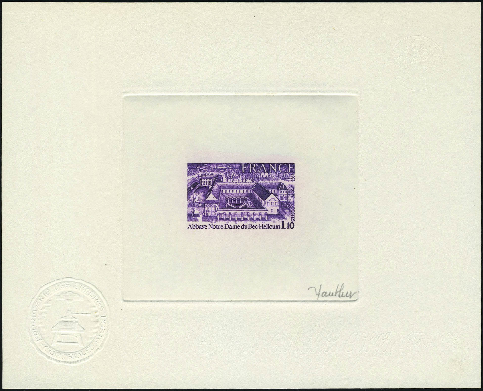Lot 854 - France a partir de 1900 - Francois Feldman F.C.N.P François FELDMAN sale #122 Lot 854 - France a partir de 1900 - Francois Feldman F.C.N.P François FELDMAN sale #122